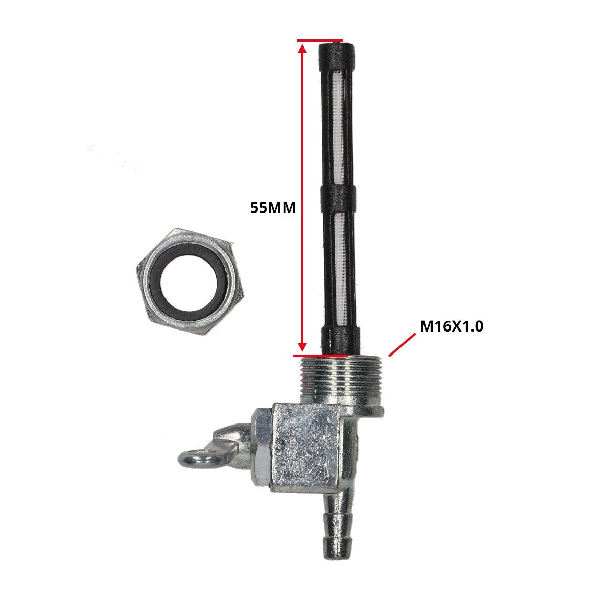 Benzinhahn M16x1 Kreidler Hercules Zündapp ohne Wassersack