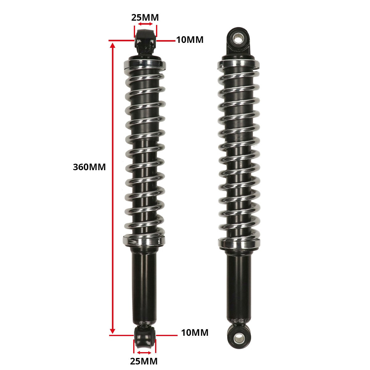 Stoßdämpfer 360mm original Optik Hercules Kreidler Zündapp