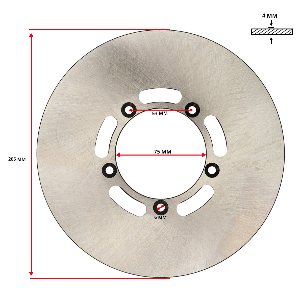 Bremsscheibe Modell Kreidler RS RMC