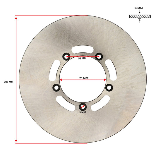 Bremsscheibe Modell Kreidler RS RMC