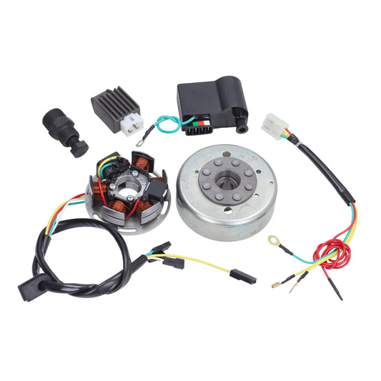 Zündung mit Polrad Kokusan elektronisch 6v / 12v Zündapp KS80, KS125, KS175/ Kreidler Florett 80