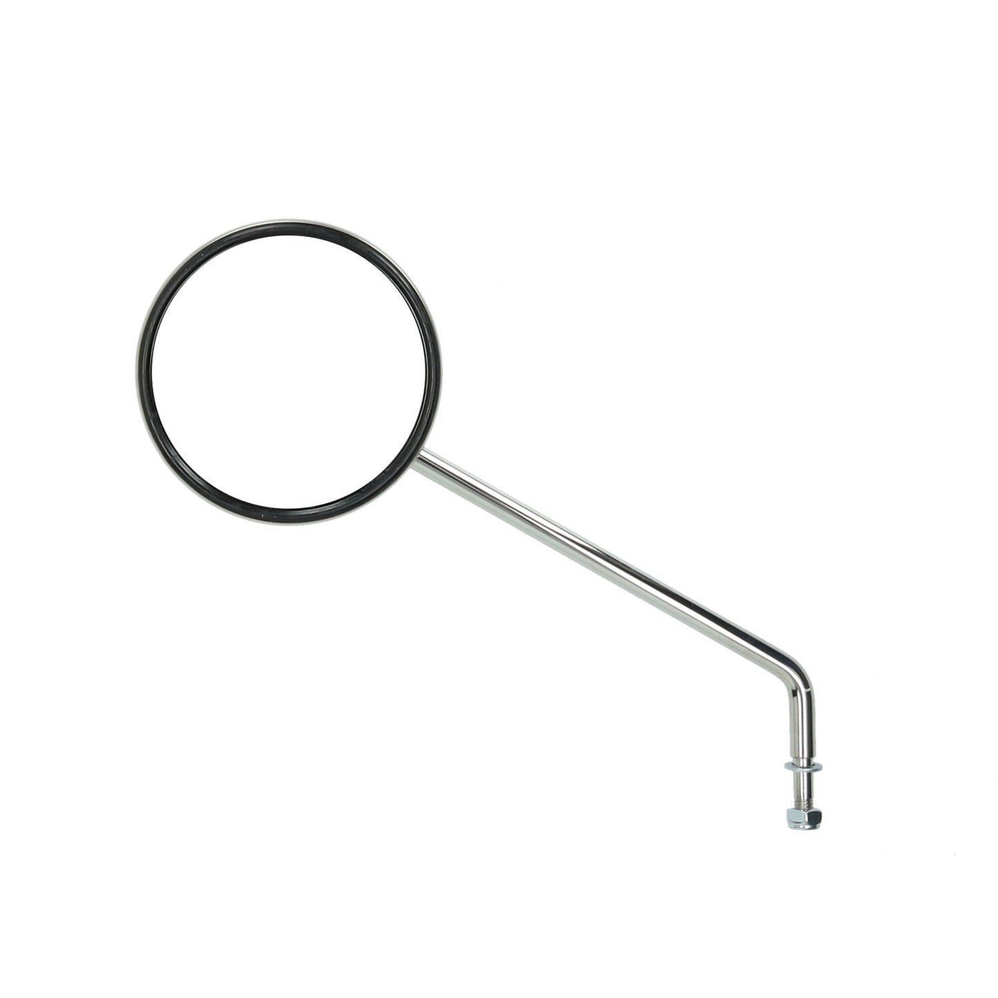 Spiegel Bumm Chrom links rund