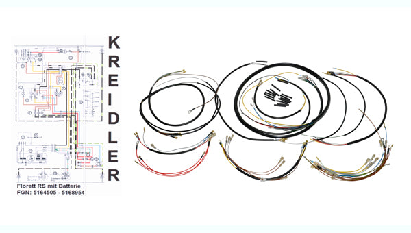 Kreidler RS Kabelbaum mit Blinker