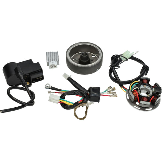 Zündung mit Polrad vollständig elektronisch linksdrehend Kokusan Nachbau Kreidler Zündapp